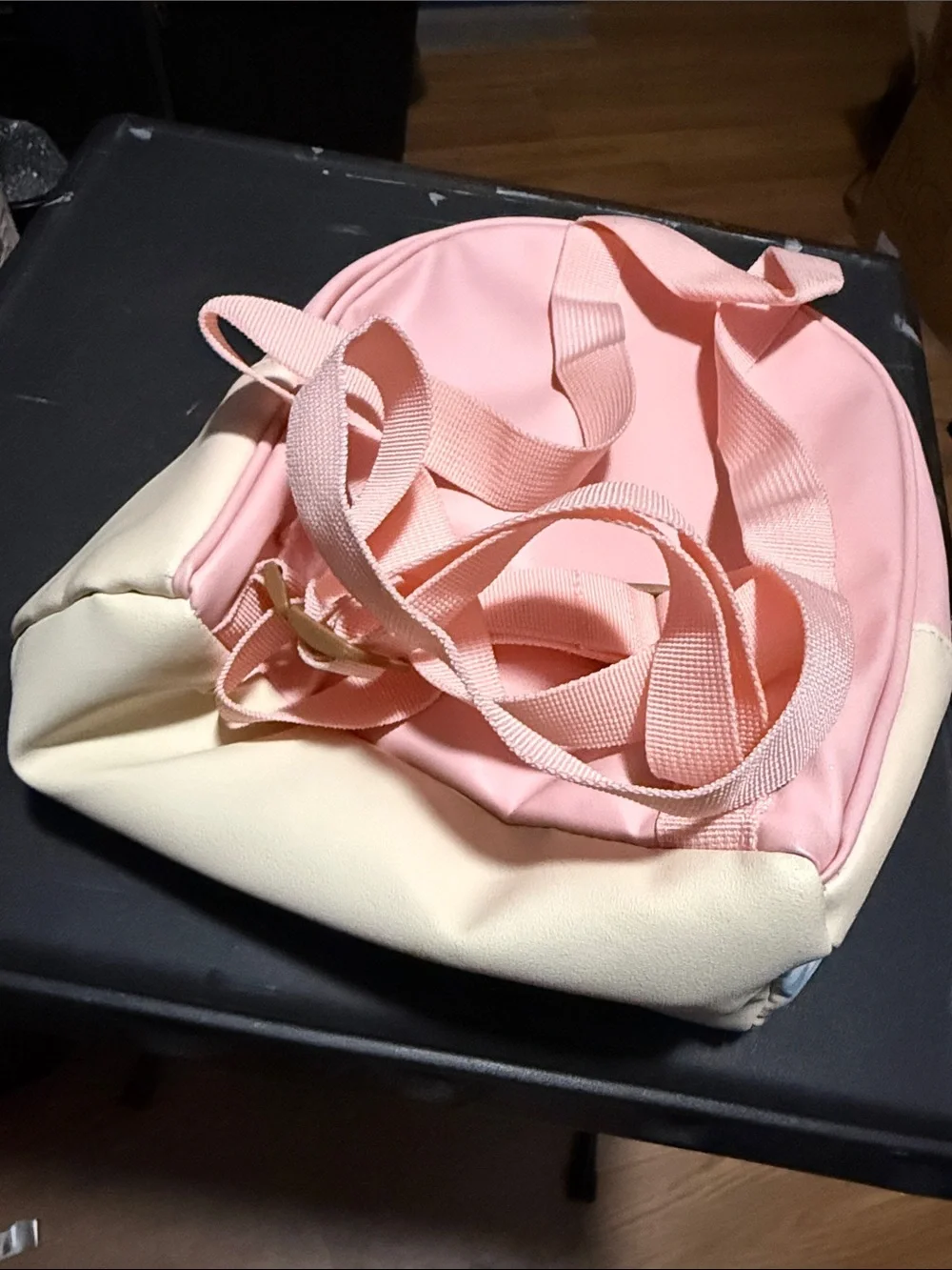 Disney Princess Cream and Pink Illustrated Mini Backpack